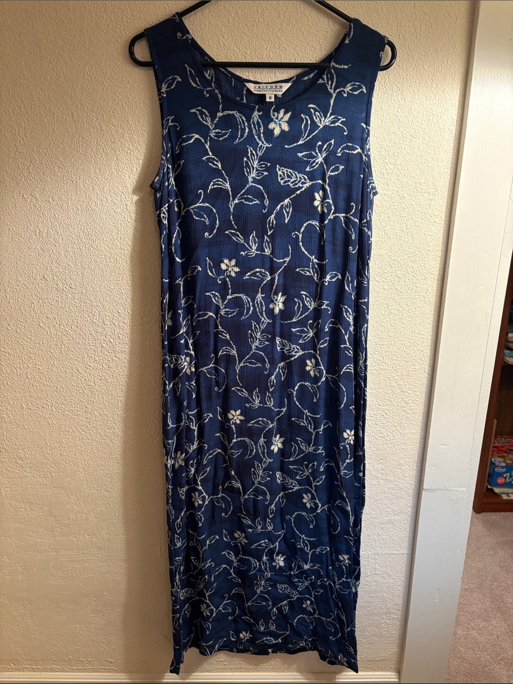 vintage maxi dress size m